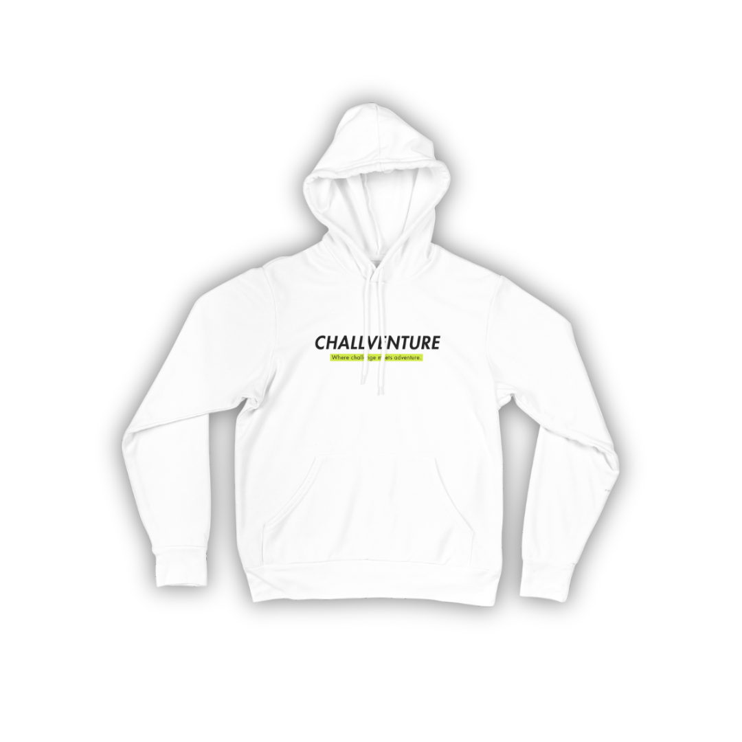 Challventure Premium Hoodie weiß