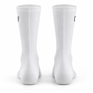 Challventure Performance Cycling Socks in Weiß – Ansicht von hinten