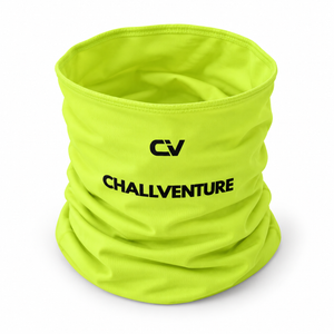 Challventure Schlauchschal Lime – Ansicht von oben