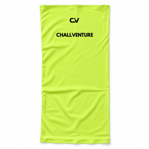 Challventure Schlauchschal Lime – Ansicht von vorne