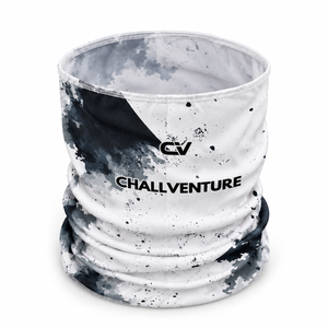 Challventure Schlauchschal Splatter – Ansicht von oben